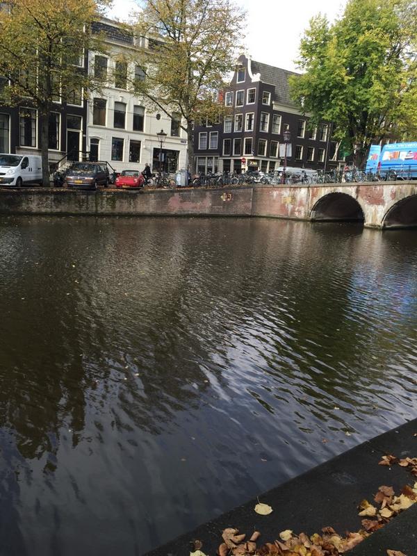 Enjoying the calm before a very busy day ahead! #ADE