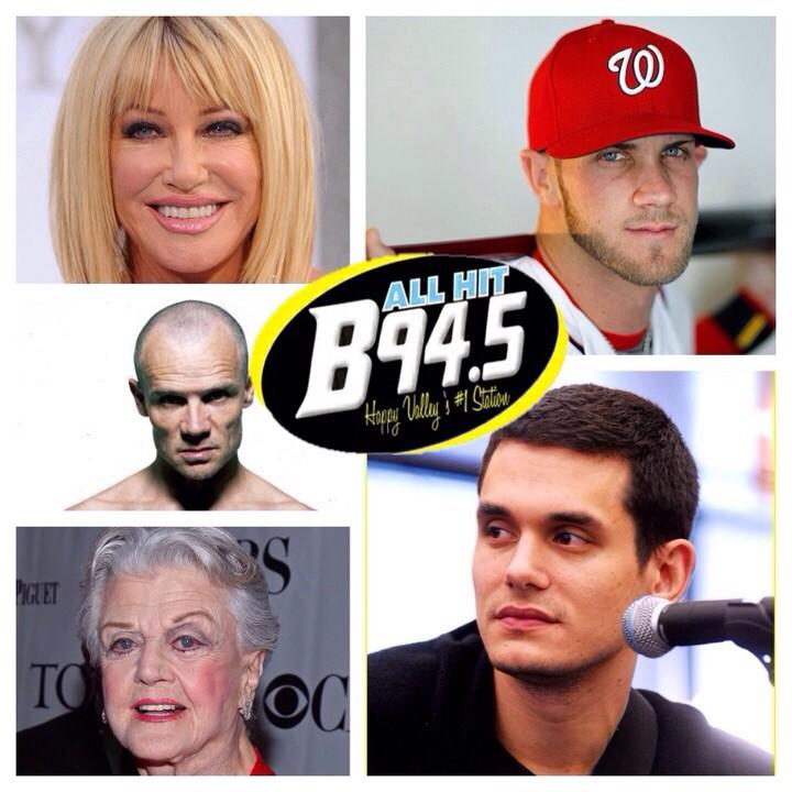 Happy Birthday to   Bryce Harper and Angela Lansbury on B94.5!! 