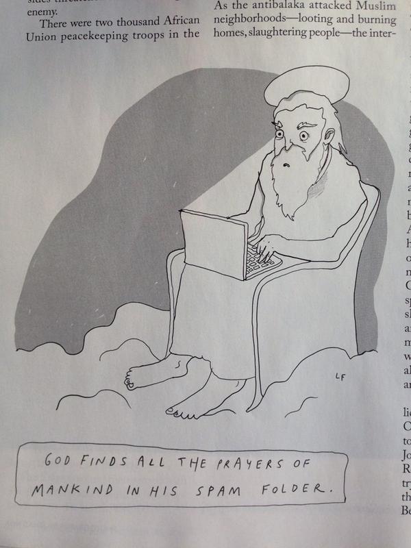 And another <a href="/NewYorker/">The New Yorker</a> cracker. It's a great issue for toons this week