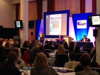 NAHTnews's tweet photo. Some have called him "inspirational" today - thank you to @MarcusOrlovsky for talking to us at #NAHT2014 http://t.co/7xj2H9rEGY