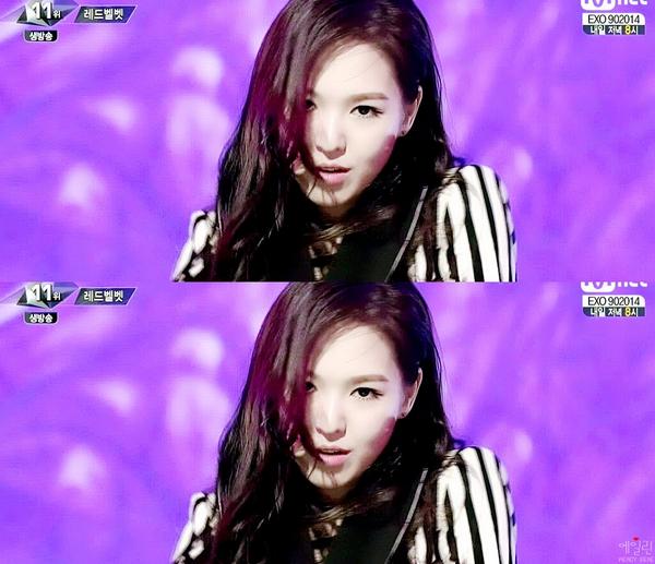 Aileen_Velvet's tweet photo. [CAP] 141016 #RedVelvet 엠카운트다운 #Benatural #Wendy #웬디 http://t.co/WXIY5cpnIk http://t.co/Bj2vy2zwY2
