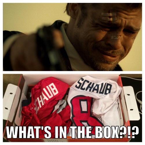 adamclanton's tweet photo. Now this is happening. @LanceZierlein @MC790 @SportsTalk790 #Texans #RIPSchaub http://t.co/0swEvRsNt0