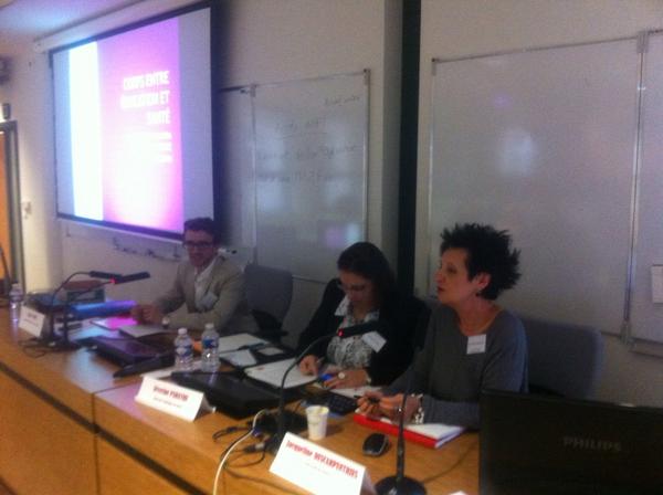 Session Corps entre éducation et sante avec Jacqueline Descarpentries, Severine Parayre et Loig Le Sonn