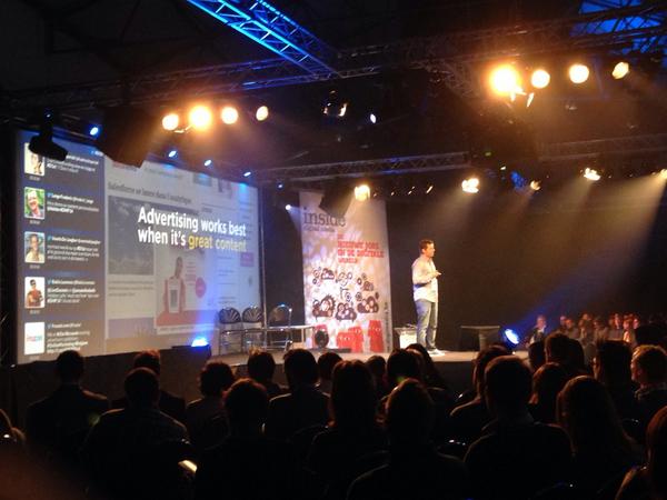 maude_wil's tweet photo. @twitter #keynote about #marketing #live at #DigitalFirst2014 @CanonJulie @DC_SALAS @Sebdesprez http://t.co/rn5lK12dXx