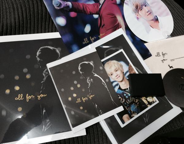 19900420com's tweet photo. "ALL FOR YOU" 오늘 배송 출고 되었습니다. 내일부터 순차적으로 받아보실 수 있습니다~ 송장문의는 월요일부터 해주세요! 오래 기다려주셔서 감사합니다>.< http://t.co/DhYQWP3ipL