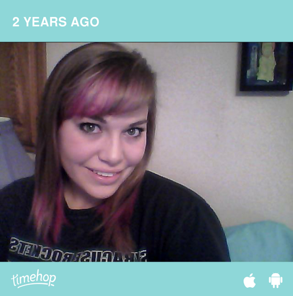 MichaelaMarieWi's tweet photo. Wow...pink was not my color but I showed my breast cancer awareness pride that's for sure. Happy throw back Thurs... http://t.co/ErNOOjuFCR