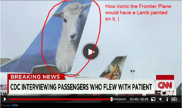 StockHollywood's tweet image. #frontierflight $LAKE how ironic #illuminate the imagery #sacraficiallamb #ebola had to happen in #dallas