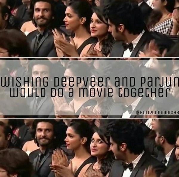 aya_aen's tweet photo. Today on #MBCBOLLYWOOD we're going to see #Deepveer and #Parjun together #GoliyonKiRaasleelaRam #Ishaqzaade 😍 thanks http://t.co/Pgkb2lsS4S