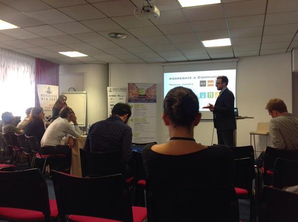 priminews's tweet image. Les #Webseries Pitchs ont démarré devant @WBDigital @TelfranceNetwrk et @flamefycorp #MarseilleWebTalks @MarsWebFest