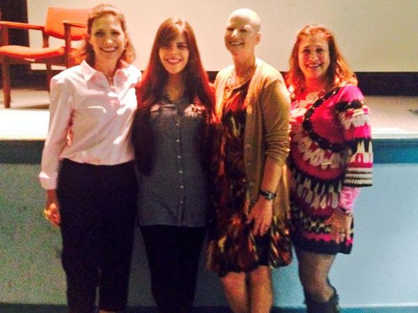 UFPremedAMSA's tweet photo. Thanks @ihadcancer and the lovely ladies that spoke to us last night. You motivated us to be better doctors http://t.co/IxjXjYHV7R