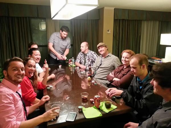 _Larry's tweet photo. The Poker Party (3) at the Faro Conference http://t.co/nDDvCOz2G6
