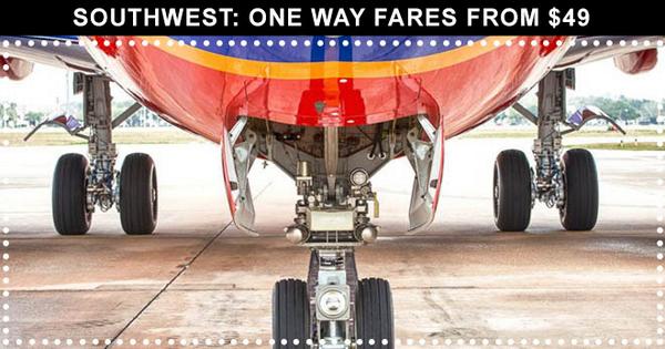 lwiverson's tweet photo. Southwest: One Way Fares from $49    GET IT: http://t.co/reO3BTxlR9  via @likeacoupon http://t.co/bX4uqa3Udo