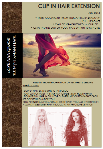 Girls!!* hair extension clip in sets!!!