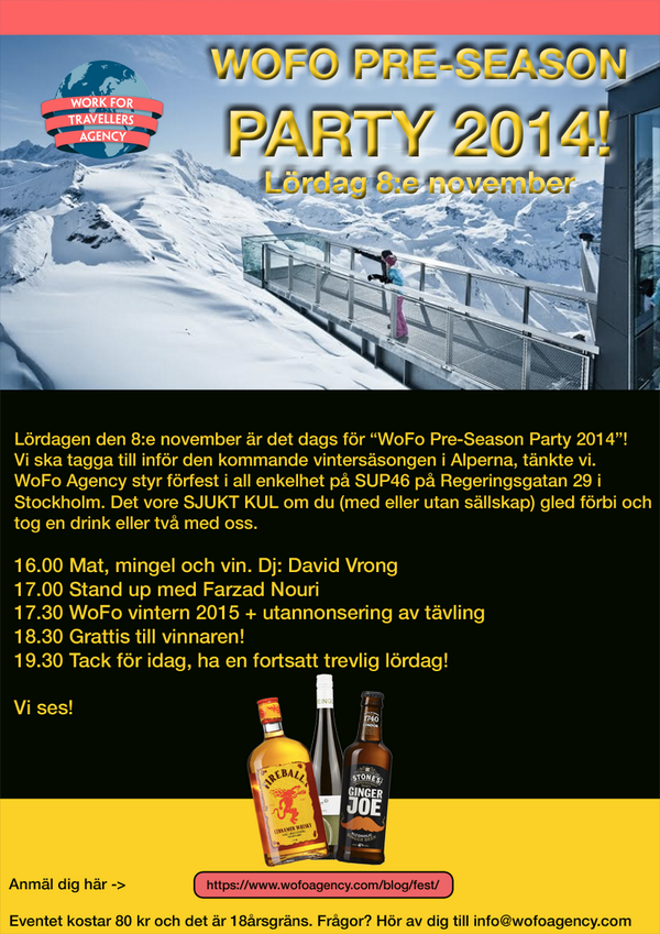 WoFoAgency's tweet photo. Äntligen! Nu får vi träffas i verkligheten. Vi ställer till med fest! Kram från WoFo! http://t.co/iVsq28pTf5 http://t.co/0Kel3eo3Ai
