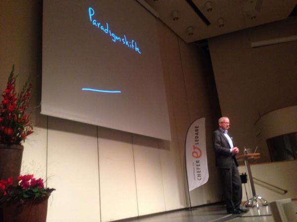 YlvaKallmans's tweet photo. "Allt som är nytt är inte ett paradigmskifte. I synnerhet inte om det kommer i en låda." @CheferochLedare http://t.co/NPJESv9Rs6