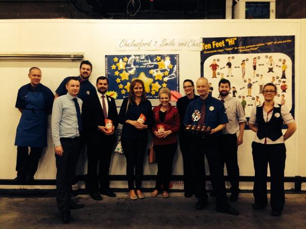 Welcome to team Chelmsford #feetonthefloor and a massive happy 40th birthday to <a href="/ptween74/">Paul Tween</a> #smileandchat 🎉