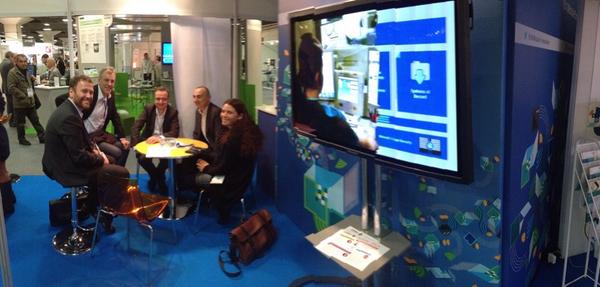 BIwhere's tweet photo. #Biwhere au salon Mobility for Business #IBM @RiadSchoucair @galigeo @galigeo_fr @jpg_fid #bi @Salon_Mobility http://t.co/vjkntxGxVj