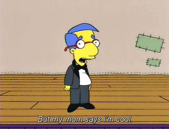 When I read articles that are clearly sensationalized just to get readership, I picture Millhouse as the author.