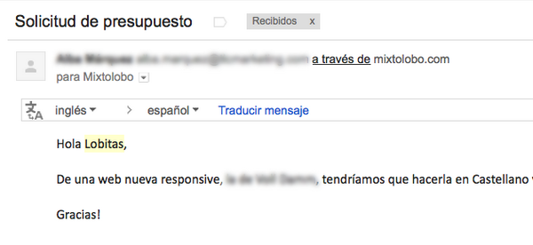 mixtolobo_'s tweet photo. Cuando nos llamamos Mixtolobo no caímos en que podía pasar esto...pero a nuestros clientes no se les escapa una... http://t.co/vKArKLElDp