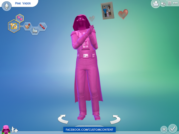 ContentCustom's tweet image. Pink #DarthVader Pack | #TS4 #TheSims4 #CC #CustomContent #StarWars

Download: facebook.com/CustomContent/…