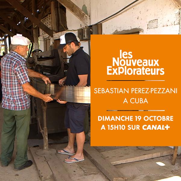 FanFeuillye's tweet photo. Sebastian Perez vous embarque à Cuba ! Rdv dimanche à 15H10 sur CANAL+ http://t.co/F61EUFDdU3  #systèmeD http://t.co/vBEYXJwwRb