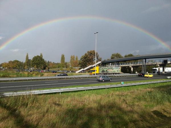 tomtroostwijk's tweet photo. Hoevelaken overdekt! http://t.co/H9KOpRCTUt