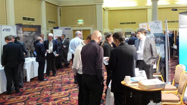 The afternoon exhibition session is in full swing at the #namtecconference