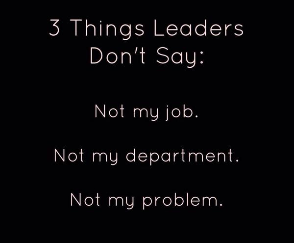 AlfYATD's tweet photo. 3 things leaders don't say! #leadership http://t.co/h1Ov7ldKzD