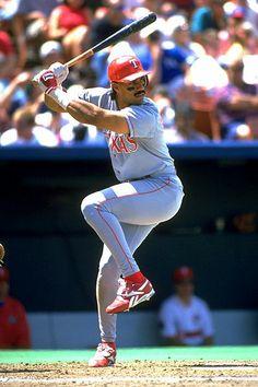 Happy bday to my fav baseballer growing up, Juan Gonzalez. I still emulate his swing in softball, but not his mullet. 