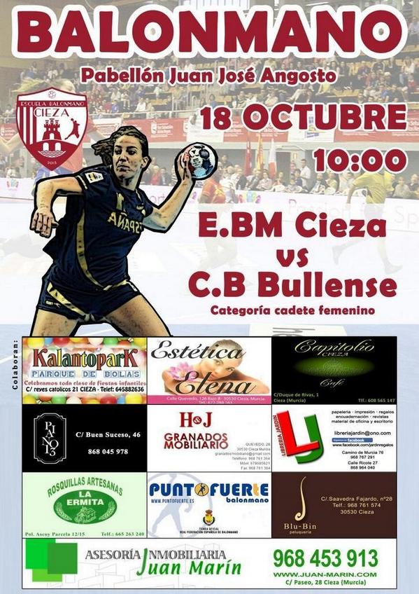 AcerMoby's tweet photo. "@Balonmano_Cieza: Os esperamos a todos para disfrutar de una buena mañana de #Balonmano http://t.co/hw7OL2YRwp" Necesitamos vuestro apoyo!