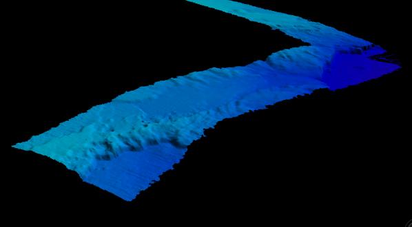 SchmidtOcean's tweet photo. The canyon walls are steep! #ontongjava canyon 3000 meters+ (2 miles) under the sea. http://t.co/0ur9d9LYP5