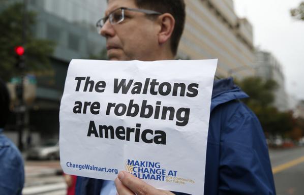 42 Walmart workers and allies arrested at minimum wage protests in New York and DC: bit.ly/1wNegdX