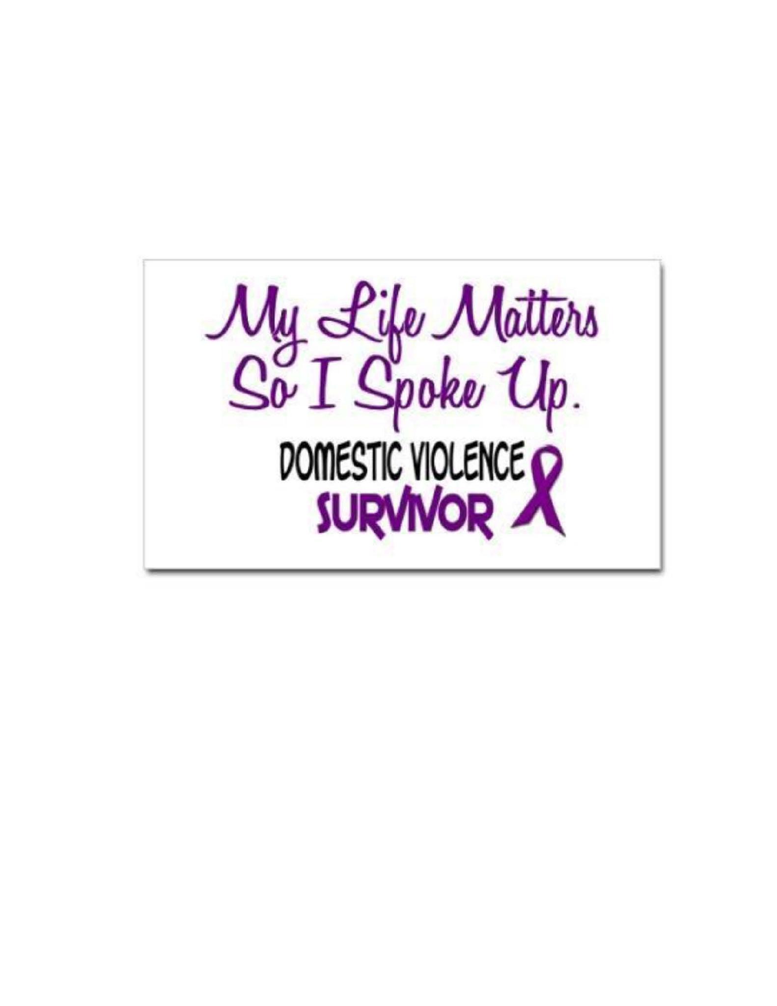 Violence Awareness Quotes Domestic Violence Awareness Month Resources