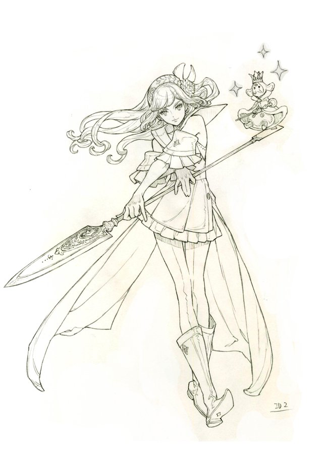 テラバトルの魅力はイラストだ リアル無課金プレイヤーの感想 シュードラ ファンタジー
