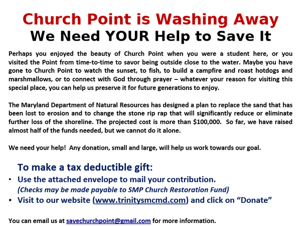 smcmsds's tweet image. #ChurchPoint is disappearing...will #smcm help save it?
