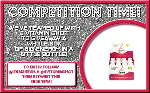 6vitaminshot's tweet photo. #WIN we've teamed up with @ItsBizNews to giveaway a whole box of #6vit - just follow us both &amp; RT to enter!! #comp http://t.co/1mrQOHZeWa
