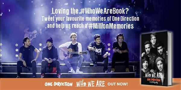 "<a href="/onedirection/">One Direction</a>: 3 albums, 2 world tours, 1 million memories. Relive it with #WhoWeAreBook. <a href="/mariska_nell/">Mariska Nell</a>  "