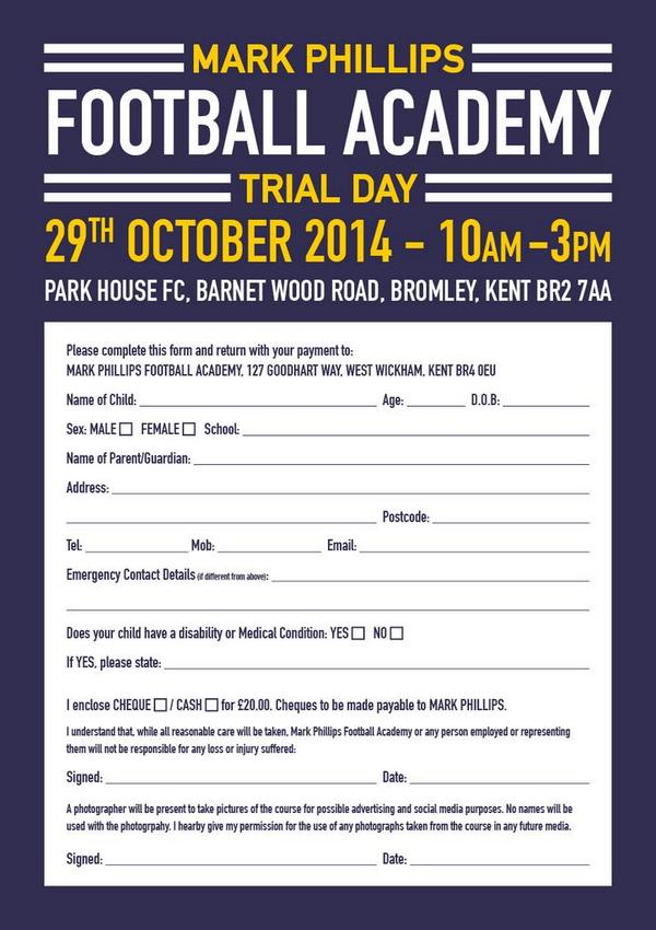 Don't miss my football academy training day
Children of all abilities welcome
<a href="/BromleyDirect/">theBromleyDirectory</a> <a href="/OrpingtonComm/">Orpington Community</a>