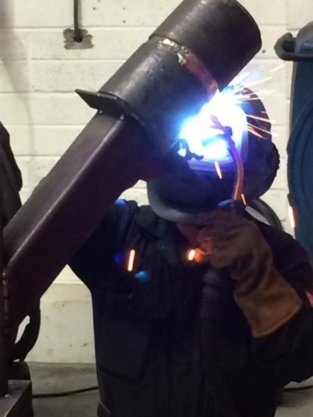 CodeAWeld's tweet photo. A couple of photos of a 6G Single V Butt Weld in Pipe, 16 mm wall 6 inch o.d! #CodeAWeld #Welding #ukmfg http://t.co/P46WqLcSnf