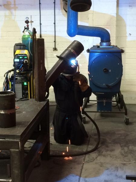 CodeAWeld's tweet photo. A couple of photos of a 6G Single V Butt Weld in Pipe, 16 mm wall 6 inch o.d! #CodeAWeld #Welding #ukmfg http://t.co/P46WqLcSnf