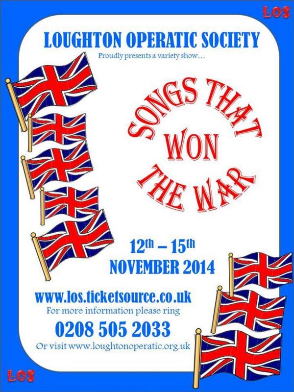 LOS_GoodShows's tweet photo. @VisitEF "Songs that won the war" being  performed 12th-15th November, tickets available now, please rt http://t.co/fIW5YChefU