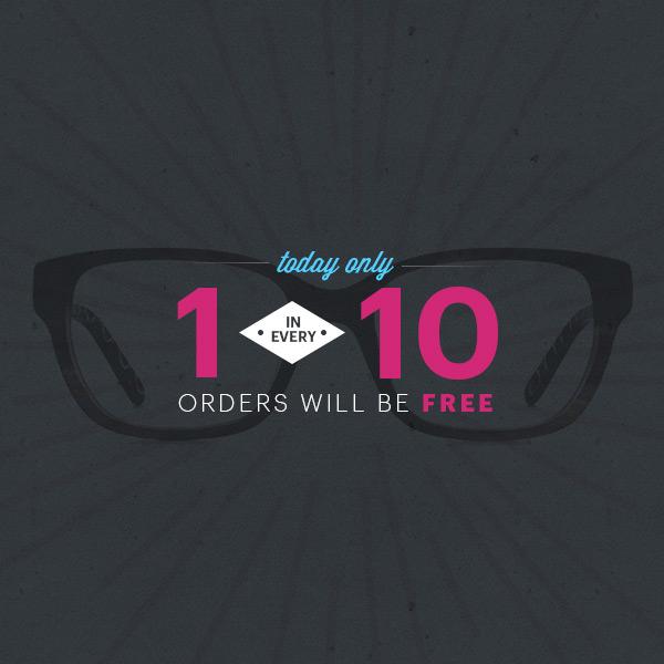 on Twitter "1 in 10 orders free today only! http//t.co