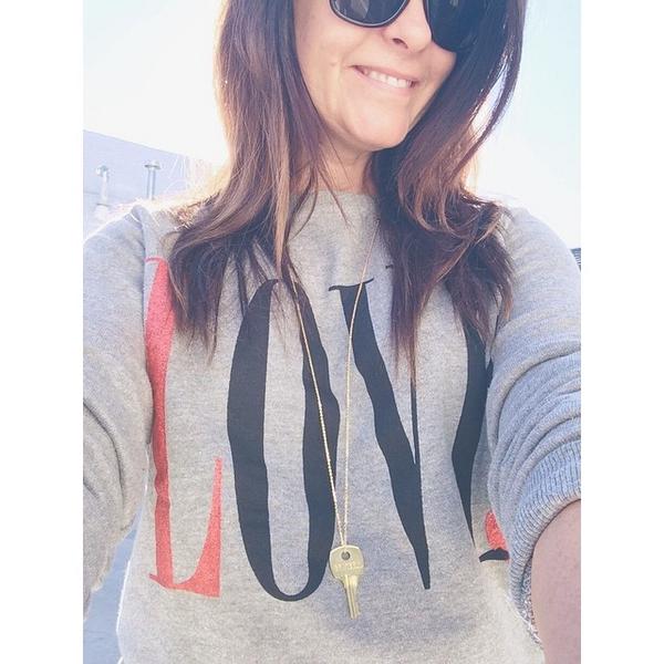 charitylcraig's tweet image. Wearing my #givingkeys necklace that I picked up at #STLFW last night. I chose #grateful... ift.tt/1xVzFTn