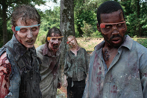 PJoyeusetes's tweet image. D&apos;ici quelques années, on ressemblera tous à ça #googleglass #google #itech2014 #WalkingDead