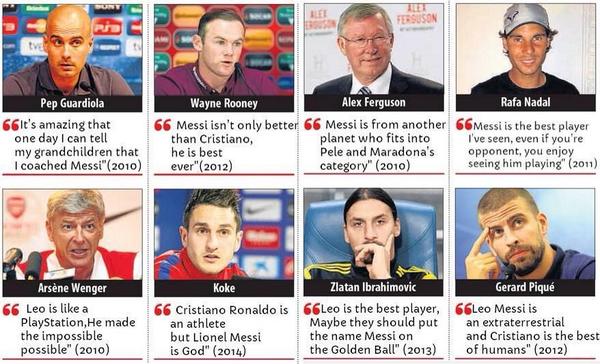 FootballFunnys's tweet photo. Lionel Messi, what a legend. http://t.co/3cUzWj3vcw