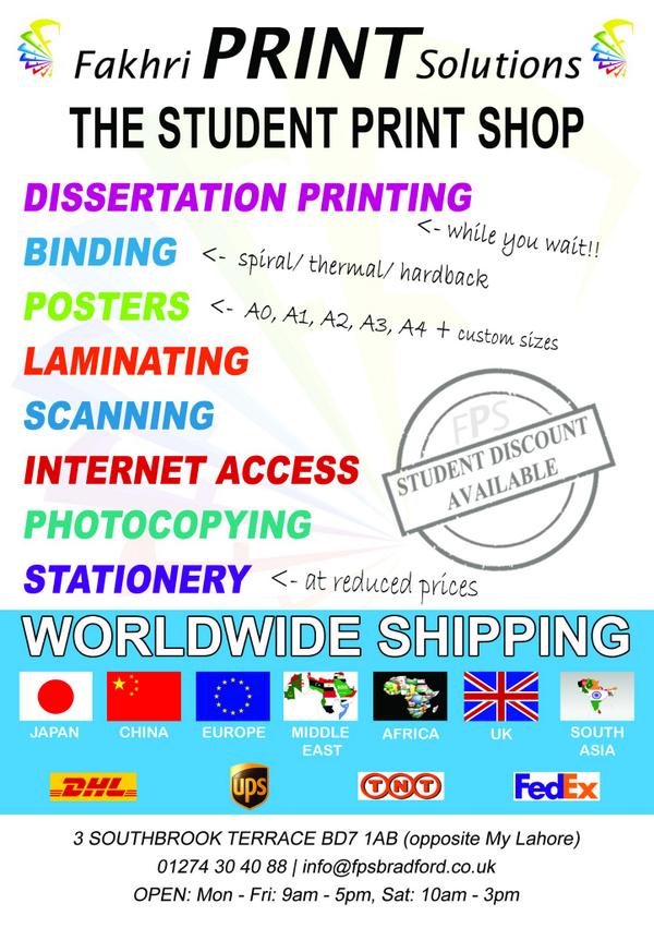 Avoid the Library rush...Do your printing here! #fpsbradford