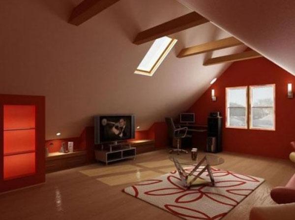 Attic Room Design
Find more design and ideas at
facebook.com/PropertyDigezt