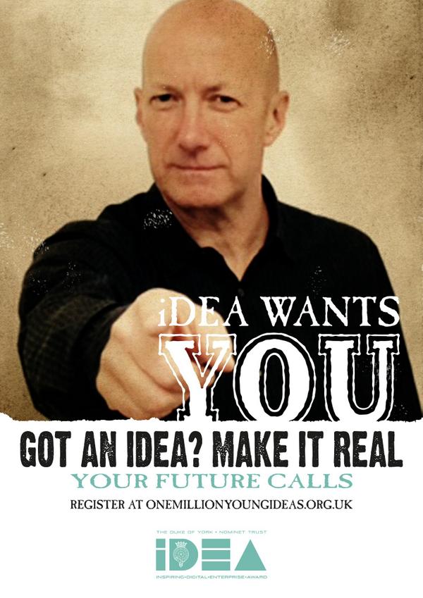 Got an idea? <a href="/idea_award/">iDEA</a> #IAMIN, are you?