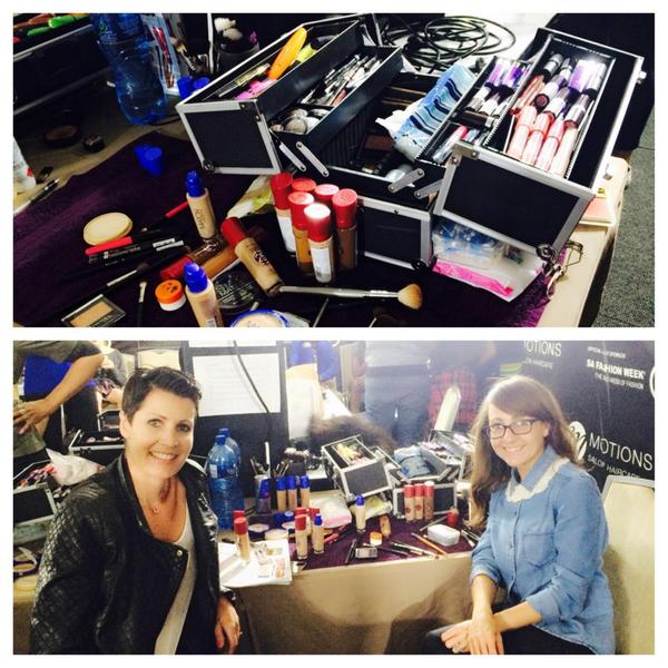 Loving our <a href="/rimmellondonsa/">Rimmel London SA</a> products! First look done and dusted, girls looking flawless. <a href="/LindseySwart1/">Lindsey Swart</a>