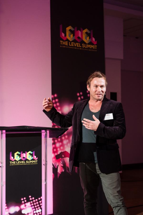 TheLevelSummit's tweet photo. T13 Belfast: Urban Sports & Entertainment Centre with @T13tv's Liam Lynch #LVL14 Thanks for joining us Liam! http://t.co/Iv3QYQeMQP